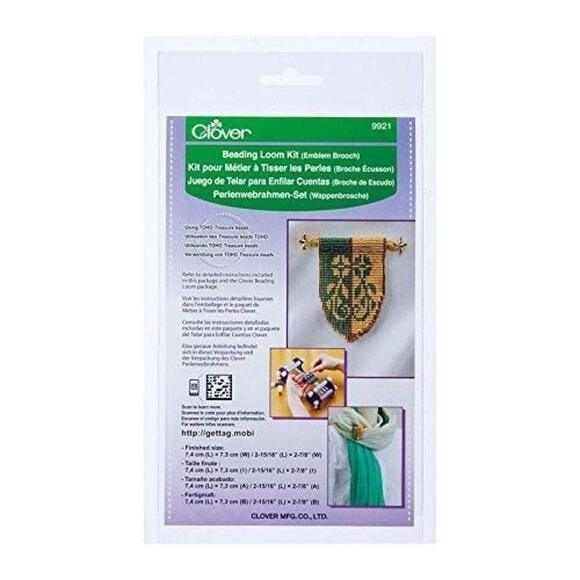 Jewelry - 1908 9921 Beading Loom Kit/Emblem Brooch